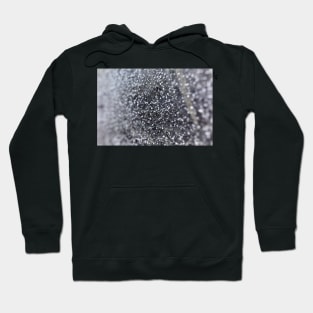 Salt crystals on a wall in a salt mine Hoodie